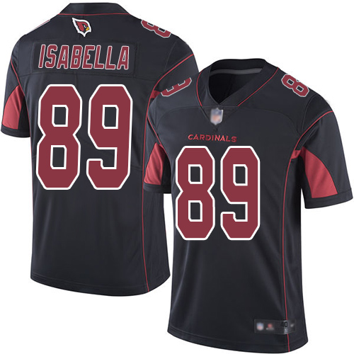 Arizona Cardinals Limited Black Men Andy Isabella Jersey NFL Football #89 Rush Vapor Untouchable